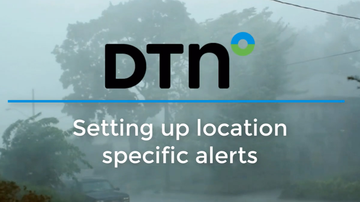 Configuring Alerts WeatherSentry