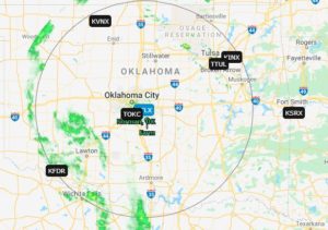 radarscope estimated rainfall