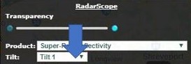 adding location radarscope