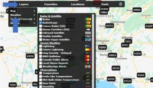 radarscope estimated rainfall